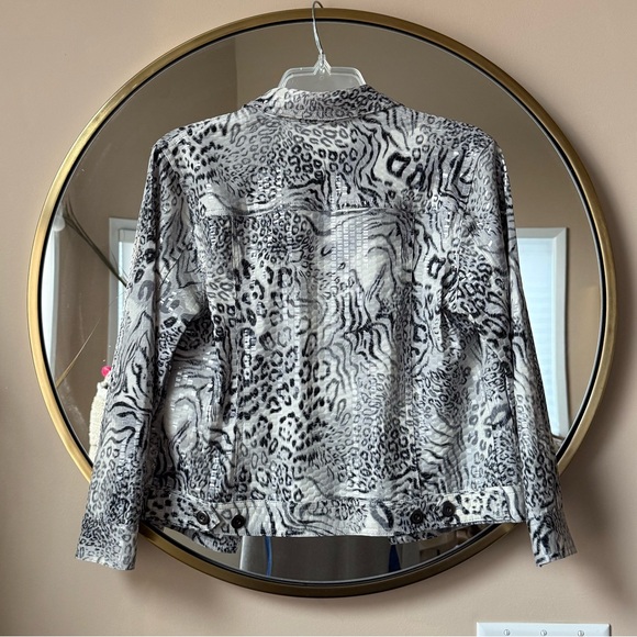 Ruby Rd. Animal Print Jacket - Picture 4 of 4